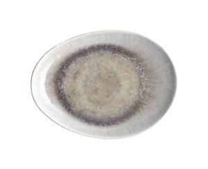 Tablekraft Vilamoura Reactive Oval Plate Magnolia 200mm x 270mm