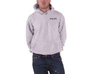 The 1975 Hoodie A Brief Inquiry Mfc Band Logo Official Mens Pullover - Grey
