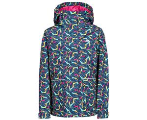 Trespass Childrens Girls Twinkling Waterproof Jacket (Navy) - TP4053