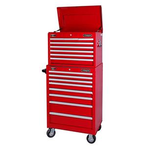 Trojan 680 x 460 x 1520mm 16 Drawer Tool Chest And Trolley