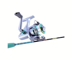 Ugly Stik 3Ə Tackle Ratz Green Kids Rod and Reel Combo-1 Pce-Spooled with Line