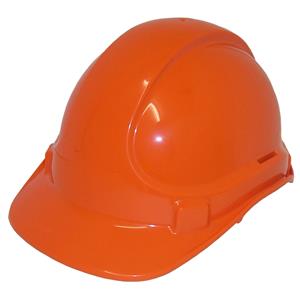 UniSafe Orange Type 1 ABS Vented Safety Helmet