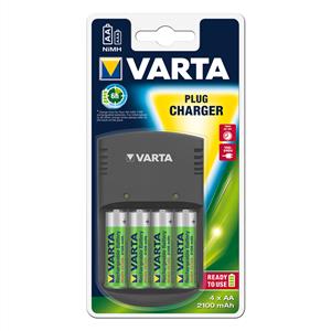 Varta 4 x AA Battery Plug Charger