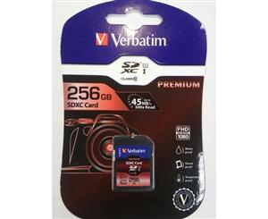 Verbatim Premium SDXC C10/U1 256GB