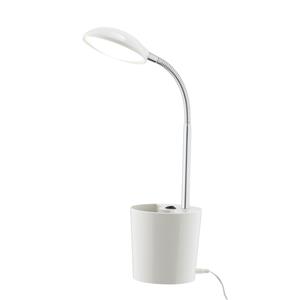 Verve Design White Coppa LED Desk Lamp