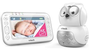 Vtech Safe & Sound Full Colour Pan & Tilt Baby Monitor - Owl