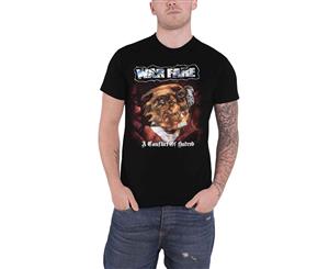 Warfare T Shirt A Conflict Of Hat Band Logo Official Mens - Black