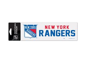 Wincraft Decal Sticker 8x25cm - NHL New York Rangers - Multi