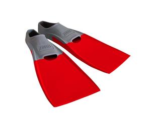 Zoogs Long Blade Fins US 2-3 Red