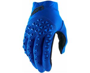 100% Airmatic Bike Gloves Blue/Black 2019