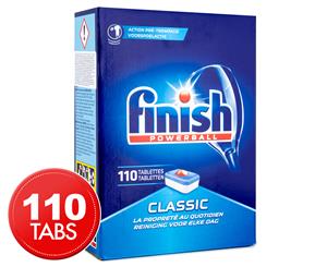 110pk Finish Powerball Classic Dishwashing Tablets