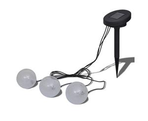 3x Solar Bowl LED Floating Ball Light Pond Dcor Swimming Pool Lamp