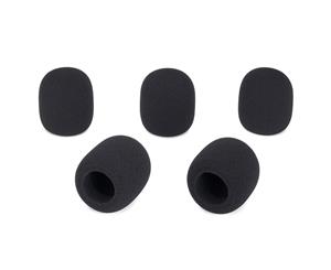 5pc Samson Mic Protective Windscreen Foam Wind Cover/Filter for Microphone Black