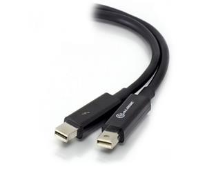 ALOGIC 3m Thunderbolt Cable with Intel Chipset Male to Male Black