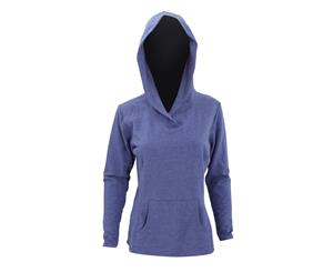 Anvil Womens/Ladies Hooded French Terry Sweatshirt / Hoodie (Heather Purple) - RW2537
