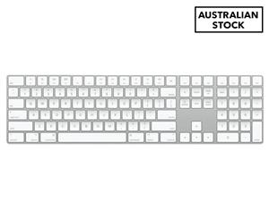 Apple Magic Keyboard w/ Numeric Keypad - Silver/White
