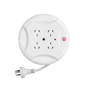 Arlec 4 Outlet Surge Protect Powerboard Disc