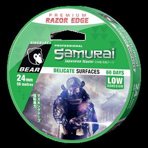 Bear 24mm x 50m Samurai Low Tack Washi Tape