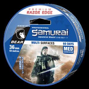 Bear 36mm x 50m Washi Medium Tack Samurai Tape