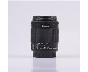 Canon EF-S 18-55mm f/3.5-5.6 STM IS Lenses (White Box)