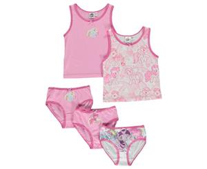 Character Kids 5 Pack Vest and Brief Set Infant - My Little Pony