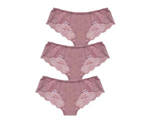 Chic Lace Bikini - 3 Pack - Lilac