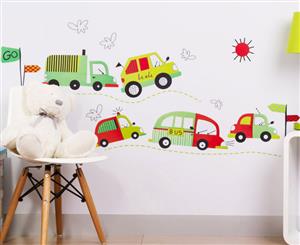 Children's Wall Decals - Cars & Trucks