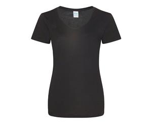 Comfy Co Womens/Ladies Sleepy T Short Sleeve Pyjama T-Shirt (Black) - RW5318
