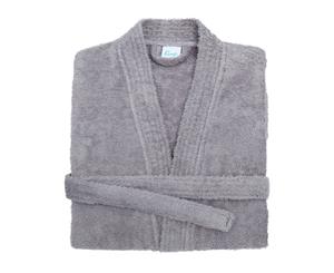 Comfy Unisex Co Bath Robe / Loungewear (Grey) - RW2637