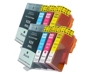 Compatible Pro Colour 920XL Inkjet Cartridge For HP Printers - Assorted 8-Pack