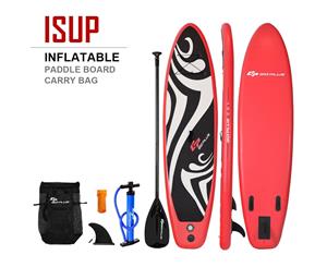 Costway Inflatable Stand Up Paddle Board 10' Race Type SUP Kayak Surf Board w/ Bag+pump
