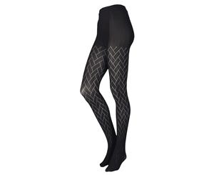 Couture Womens/Ladies Ultimates Tights (1 Pair) (Barely Black - Victoria) - LW399