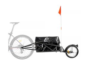 CyclingDeal Bicycle Bike Single Wheel Cargo Trailer with Luggage Bag