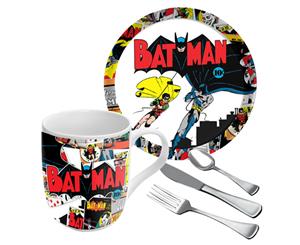 DC Universe Batman Retro Single Dinner Set