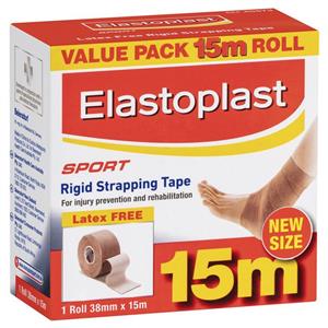 Elastoplast Sport Rigid Strapping Tape 38mm x 15m