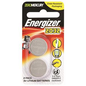 Energizer Coin Lithium CR2032 Battery 2 Pack
