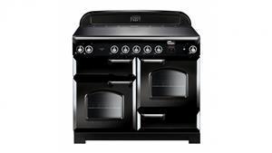 Falcon Classic 1100mm Electric Freestanding Upright Cooker - Black/Chrome
