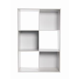 Flexi Storage Clever Cube 2 x 3 White Compact Storage Unit