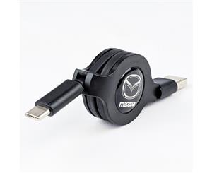 Genuine Mazda Type C Retractable USB Phone Cable MZDAACPHC 3 CX3 CX5 CX8 CX9