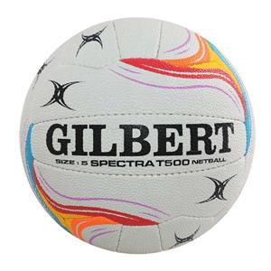 Gilbert Spectra T500 Netball White / Pink 5