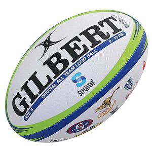 Gilbert Super Rugby All Team Logo Rugby Ball