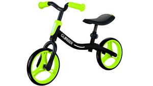 Globber Go Bike - Black/Lime Green