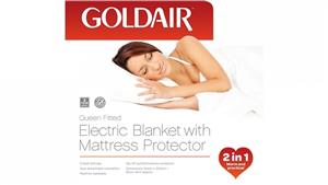 Goldair GUB-Q Queen Fitted Electric Blanket with Mattress Protector