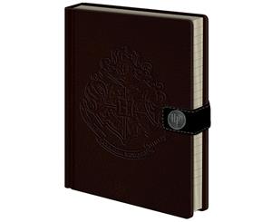 Harry Potter Hogwarts Premium Notebook (Brown) - TA270
