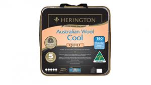 Herington Cool Wool Quilt - Double