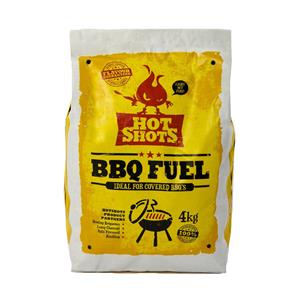 Hotshots 4kg Bag BBQ Briquettes