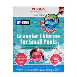 Hy-Clor 1kg Li'l Pools Granular Pool Chlorine