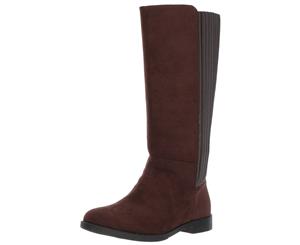 Kenneth Cole Reaction Girls Kennedy Stretch Knee High Pull On Chelsea Boots