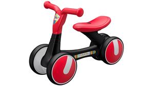 KindyWise Lil Rider Mini Balance Bike - Black/Red