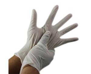 Latex Lightly Powdered Gloves Medium 100pk